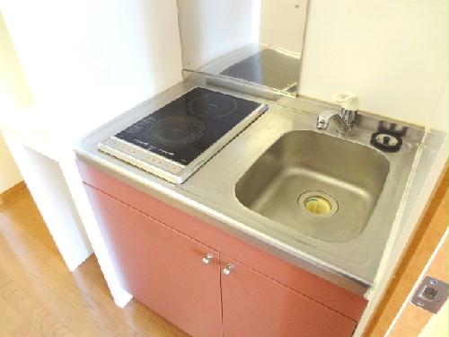 キッチン　安心安全の電気コンロ　2口