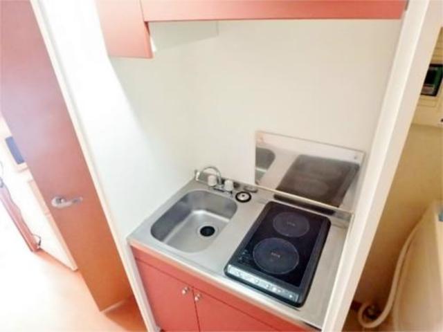 キッチン　２口ＩＨコンロ付き