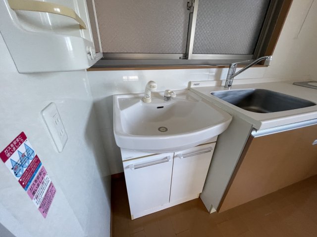 洗面設備　別号室の写真です。