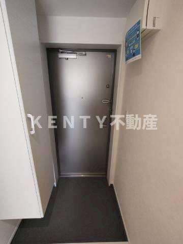 玄関　収納もある玄関です