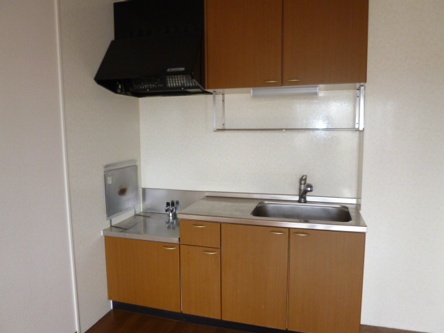 キッチン　ガスコンロ設置可