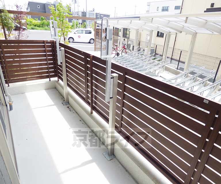 バルコニー　日当たり良好です。