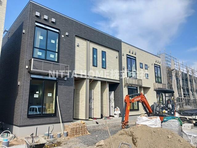 建物外観　２０２６年３月完成予定の新築★防犯カメラ設置しています◎