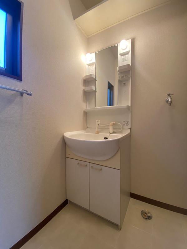 洗面設備　図面と現状に相違がある場合には現状を優先