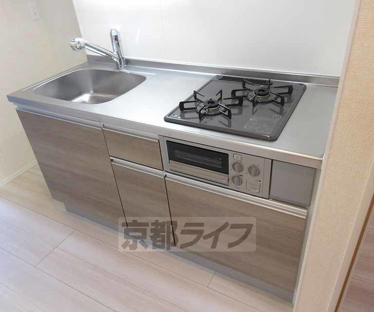 キッチン　充分なスペースがあるので作業がしやすいです！