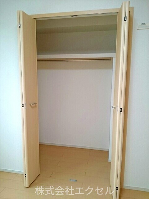 収納　クローゼットです。