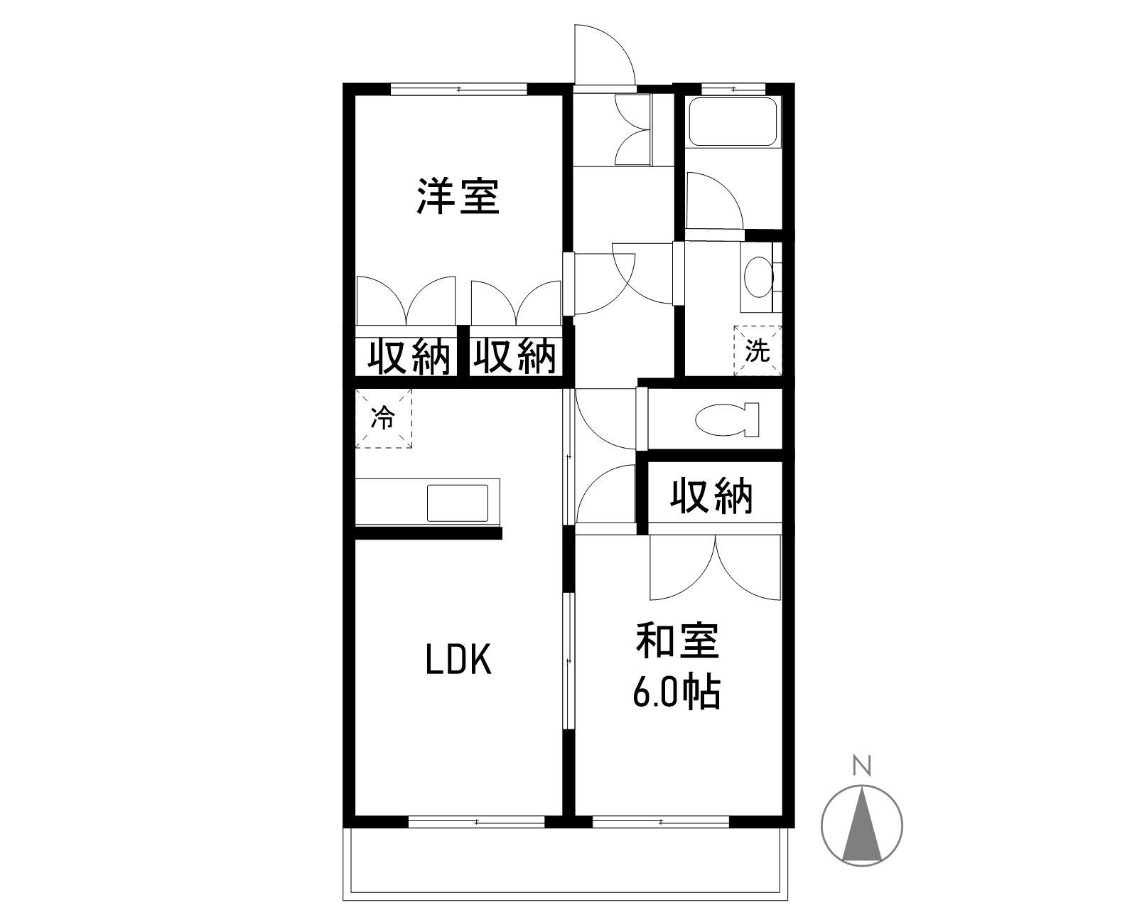 リエス小山間々田1_間取り_0