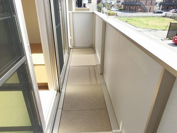 バルコニー　日当たり良好！