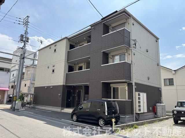 建物外観　フレッチェ・ボスコII・軽量鉄骨造