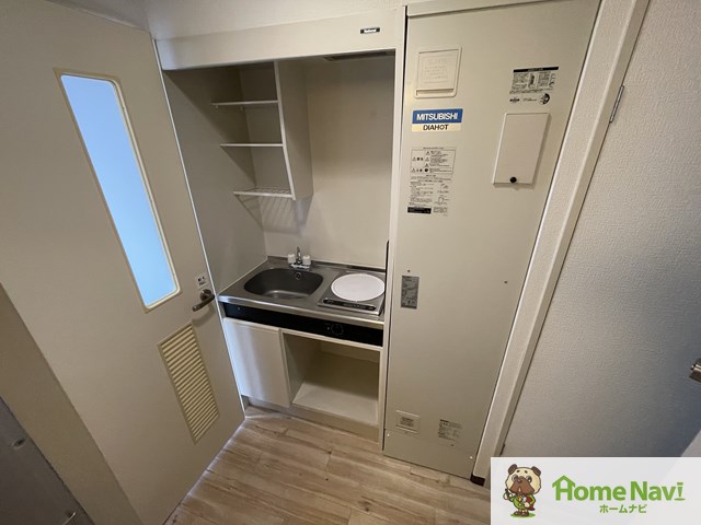 キッチン　オール電化です。