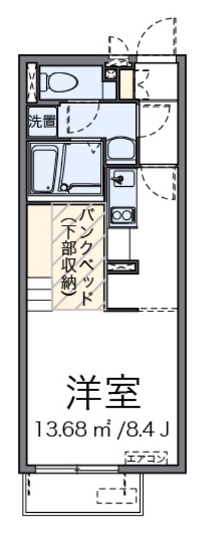 プレジールMの間取り
