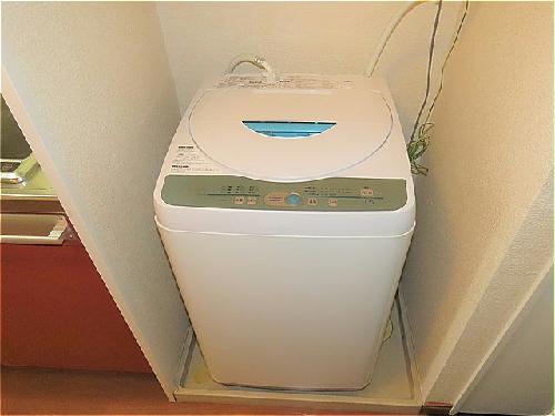 その他設備　洗濯機も付いています