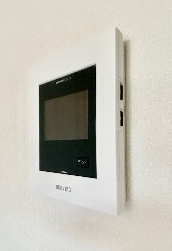 セキュリティ　ドアホン付きのため安心安全です。