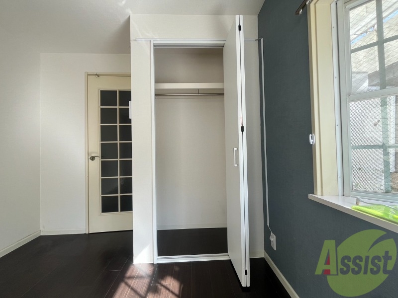 収納　一人暮らしにもってこいのバルコニー！