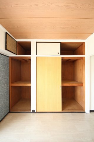 収納　十分な収納スペースがあります