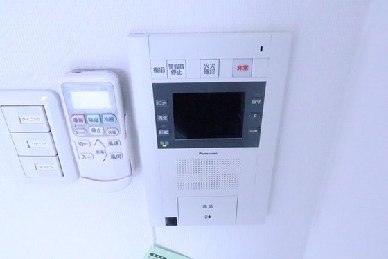 セキュリティ　※別部屋の写真です