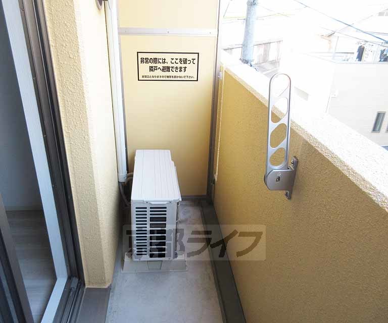 バルコニー　広いバルコニーです