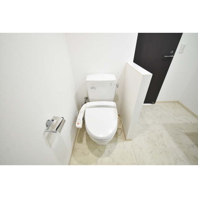 トイレ　ゆったりとした空間のトイレです