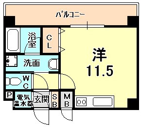 西宮アネックスの間取り写真