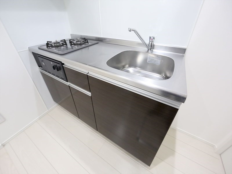 キッチン　システムキッチン（ガス2口コンロ付）