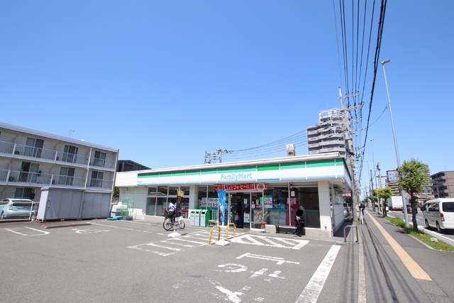 コンビニ　ファミリーマート　サンズ厚木栄町店（コンビニ）まで600m