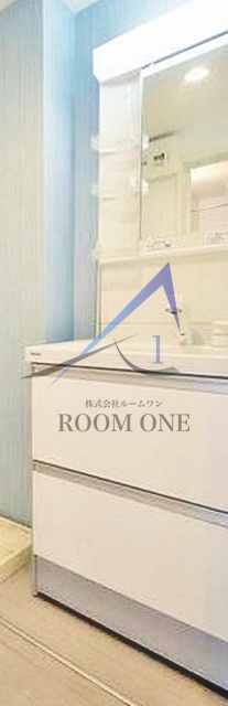 洗面設備　洗面台です。