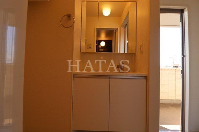 洗面設備　同物件別部屋です