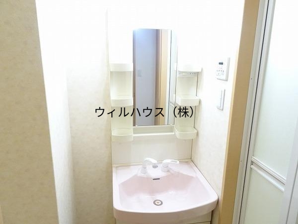 洗面設備　独立洗面台！