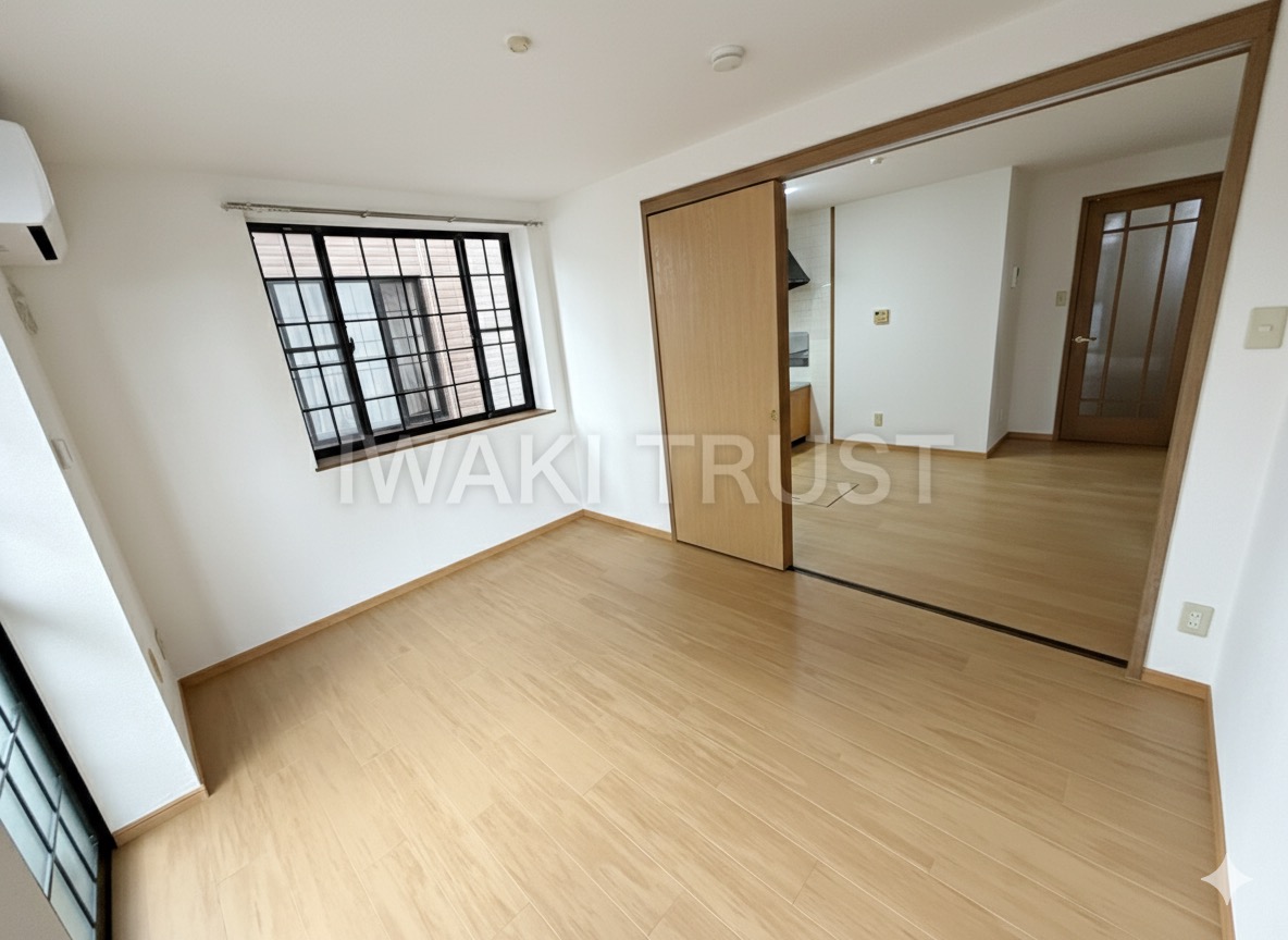 居室・リビング　この間取りはリビングとDKを分けられる形