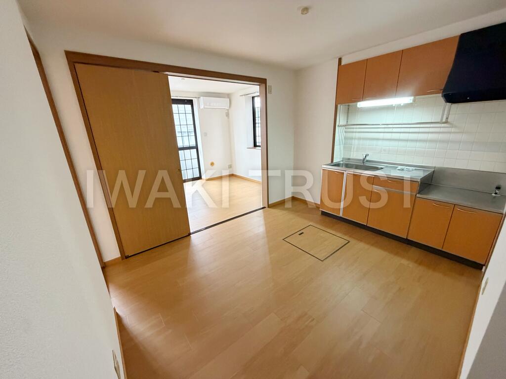 キッチン　独立したキッチンは落ち着きますね