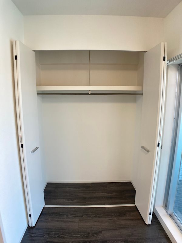 収納　十分な収納スペースがあります