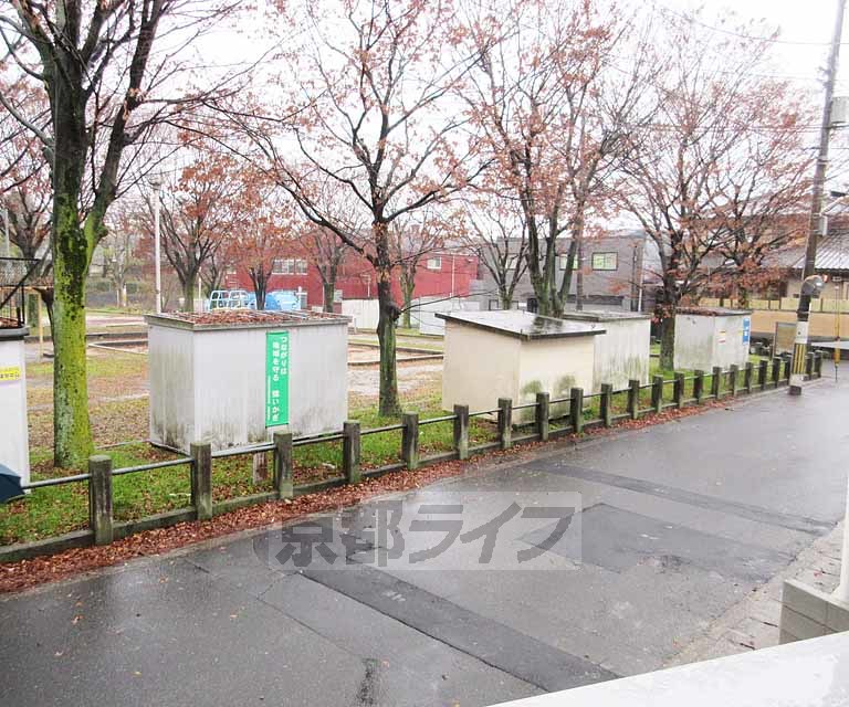 眺望　公園があります！