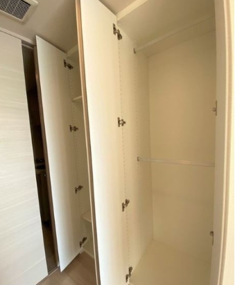 収納　ちょっとした収納スペースも充実しています