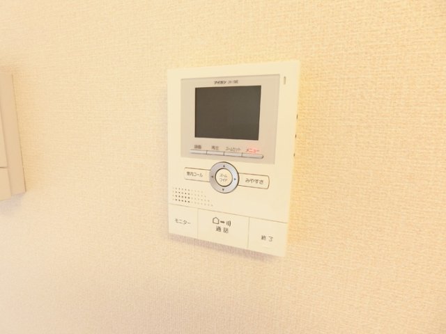 セキュリティ　同物件別号室の写真です。