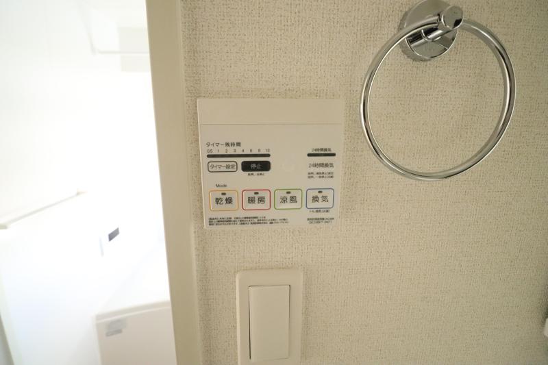 その他設備　浴室乾燥機のリモコン