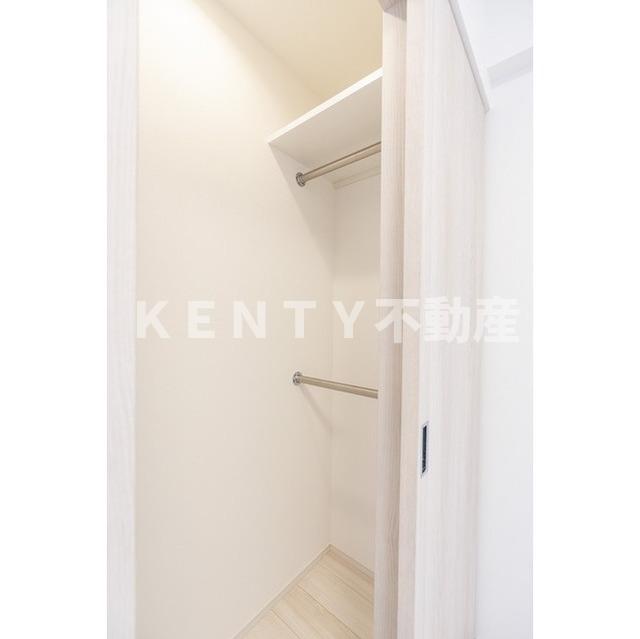 収納　収納があります