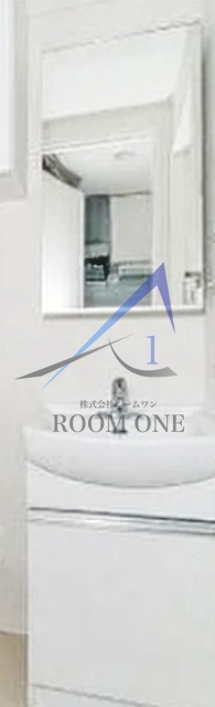 洗面設備　洗面台です。