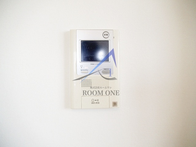 セキュリティ　モニター付きインターホンです。