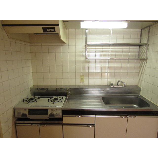 キッチン　ガスコンロ２口（１７１２）