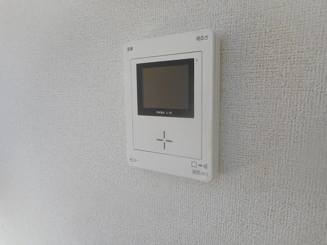 セキュリティ　モニター付きインターホンです