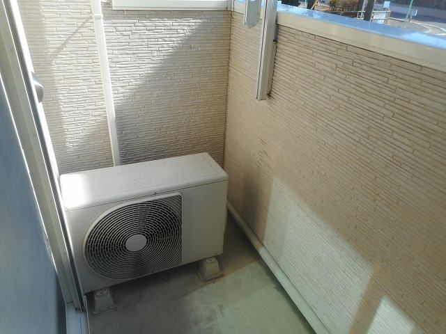 バルコニー　広々としたバルコニーです