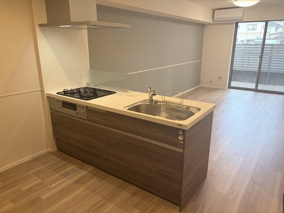 キッチン　※１０１号室の写真を使用しております。