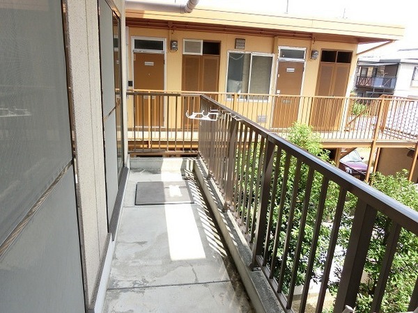 バルコニー　日当たり良好！