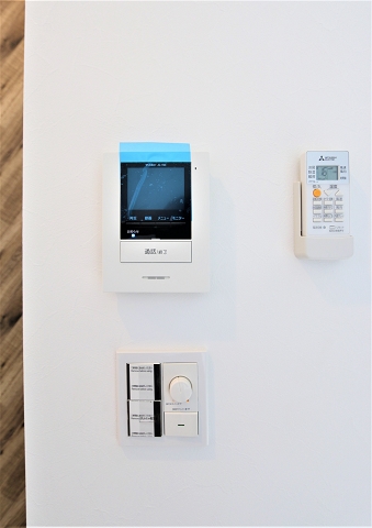 セキュリティ　TVモニターホン付きで来客をしっかり確認できます