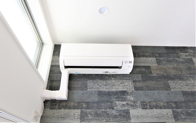 その他設備　エアコン付きで一年中快適に過ごせます