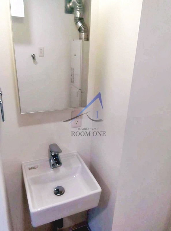 洗面設備　洗面台です。