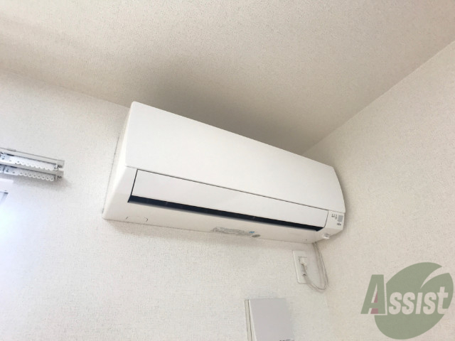 その他設備　エアコンが設置してありますので、寒暖対策もばっちり。