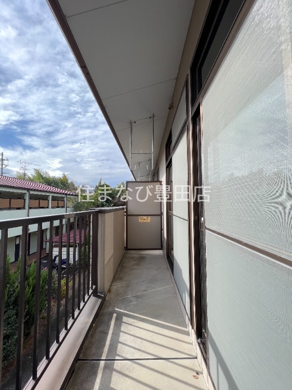 バルコニー　同型別部屋写真