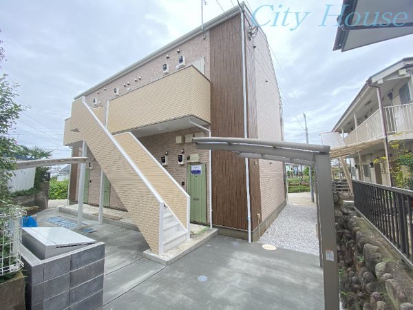 建物外観　八王子駅から徒歩13分！！敷金礼金無しの物件です。