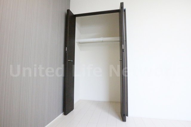 収納　クローゼット付きでお部屋もスッキリ♪